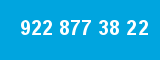 922 877 38 22 922 877 38 22